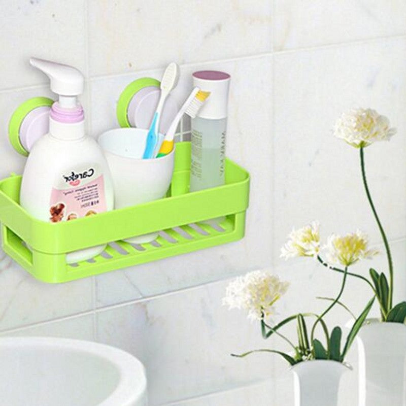 Suction Cup Bathroom Shelf Toilet Wall-mounted Bathroom Corner